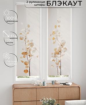 Комплект рулонных штор «Нокрет - 15 - ширина 57 см» | фото