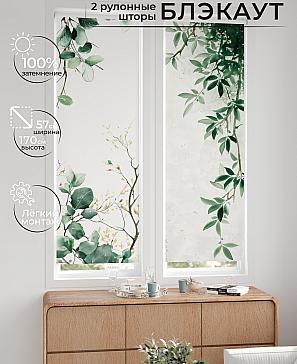 Комплект рулонных штор «Нокрет - 22 - ширина 57 см» | фото