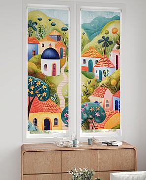 Комплект рулонных штор «Нокрет - 40 - ширина 57 см» | фото 2