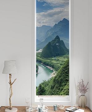 Рулонные шторы «Нокрет - 43 - ширина 57 см»