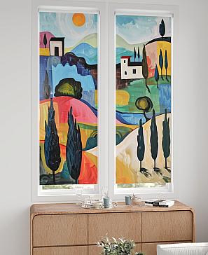 Комплект рулонных штор «Нокрет - 44 - ширина 57 см» | фото 2