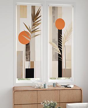 Комплект рулонных штор «Нокрет - 52 - ширина 57 см» | фото 2