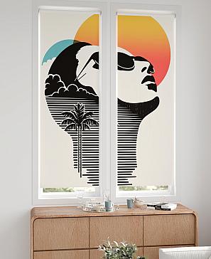 Комплект рулонных штор «Нокрет - 57 - ширина 57 см» | фото 2