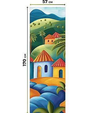 Рулонные шторы «Нокрет - 61 - ширина 57 см»