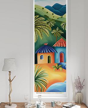 Рулонные шторы «Нокрет - 61 - ширина 57 см»