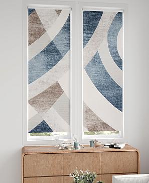 Комплект рулонных штор «Нокрет - 63 - ширина 57 см» | фото 2