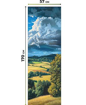 Рулонные шторы «Нокрет - 80 - ширина 57 см»