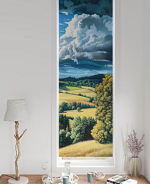 Рулонные шторы «Нокрет - 80 - ширина 57 см»