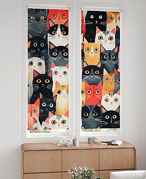 Комплект рулонных штор «Нокрет - 81 - ширина 57 см» | фото 2