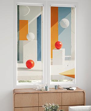 Комплект рулонных штор «Нокрет - 88 - ширина 57 см» | фото 2