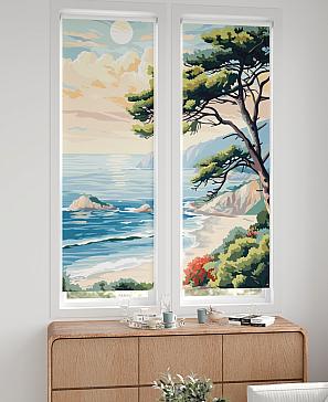 Комплект рулонных штор «Нокрет - 94 - ширина 57 см» | фото 2