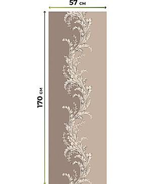 Рулонные шторы «Нокрет - 95 - ширина 57 см»