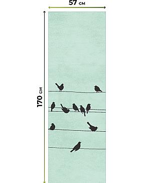 Комплект рулонных штор «Нокрет - 96 - ширина 57 см» | фото 3