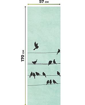 Рулонные шторы «Нокрет - 96 - ширина 57 см»