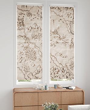 Комплект рулонных штор «Нокрет - 97 - ширина 57 см» | фото 2