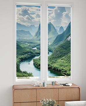 Комплект рулонных штор «Нокрет - 98 - ширина 57 см» | фото 2