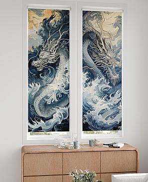 Комплект рулонных штор «Нокрет - 103 - ширина 57 см» | фото 2