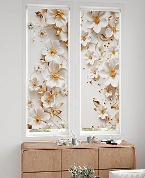 Комплект рулонных штор «Нокрет - 104 - ширина 57 см» | фото 2