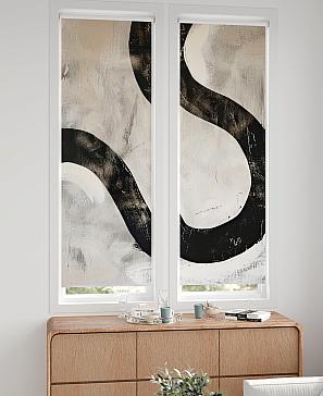 Комплект рулонных штор «Нокрет - 124 - ширина 57 см» | фото 2