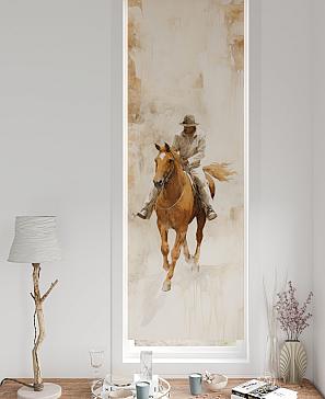 Рулонные шторы «Нокрет - 125 - ширина 57 см»