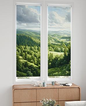 Комплект рулонных штор «Нокрет - 127 - ширина 57 см» | фото