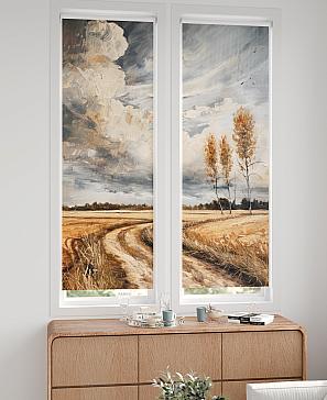 Комплект рулонных штор «Нокрет - 131 - ширина 57 см» | фото