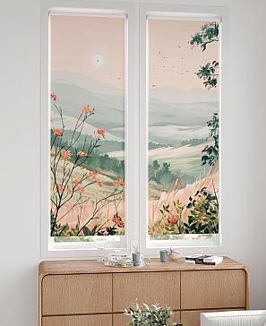 Комплект рулонных штор «Нокрет - 132 - ширина 57 см» | фото