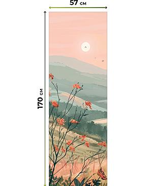 Комплект рулонных штор «Нокрет - 132 - ширина 57 см» | фото 3