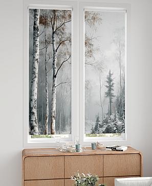 Комплект рулонных штор «Нокрет - 135 - ширина 57 см» | фото