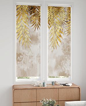 Комплект рулонных штор «Нокрет - 137 - ширина 57 см» | фото