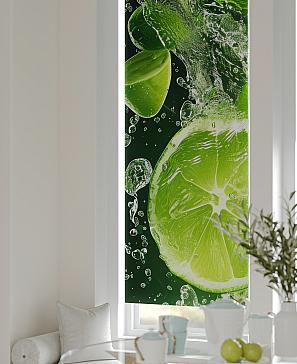 Рулонные шторы «Нокрет - 144 - ширина 57 см»