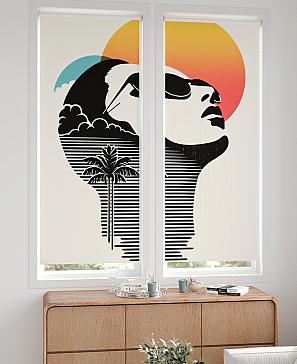 Комплект рулонных штор «Лургас - 23 - ширина 68 см» | фото 2