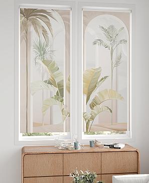 Комплект рулонных штор «Лургас - 28 - ширина 68 см» | фото 2