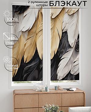 Комплект рулонных штор «Лургас - 31 - ширина 68 см» | фото