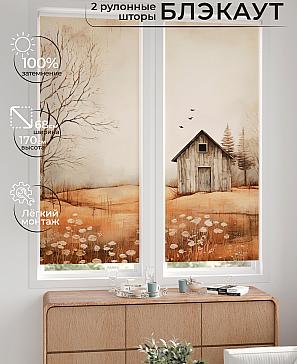 Комплект рулонных штор «Лургас - 40 - ширина 68 см» | фото