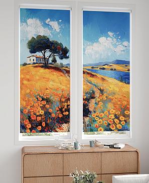 Комплект рулонных штор «Лургас - 41 - ширина 68 см» | фото 2