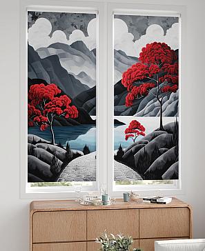 Комплект рулонных штор «Лургас - 45 - ширина 68 см» | фото 2