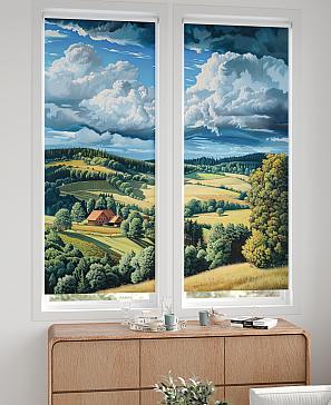 Комплект рулонных штор «Лургас - 46 - ширина 68 см» | фото 2