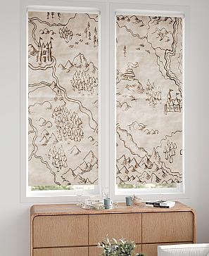 Комплект рулонных штор «Лургас - 63 - ширина 68 см» | фото 2