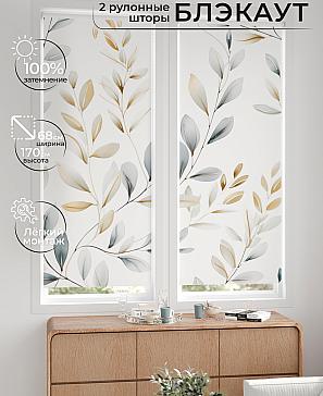 Комплект рулонных штор «Лургас - 66 - ширина 68 см» | фото