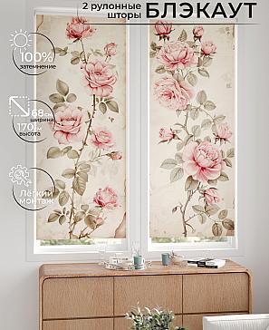 Комплект рулонных штор «Лургас - 67 - ширина 68 см» | фото