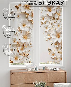 Комплект рулонных штор «Лургас - 70 - ширина 68 см» | фото