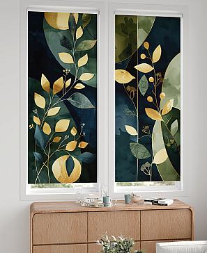 Комплект рулонных штор «Лургас - 71 - ширина 68 см» | фото 2