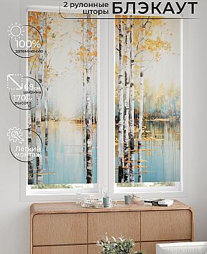 Комплект рулонных штор «Лургас - 72 - ширина 68 см» | фото