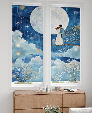 Комплект рулонных штор «Лургас - 73 - ширина 68 см» | фото 2