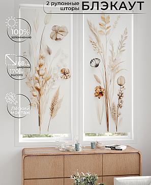 Комплект рулонных штор «Лургас - 79 - ширина 68 см» | фото