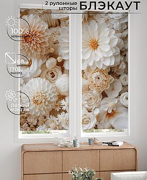 Комплект рулонных штор «Лургас - 81 - ширина 68 см» | фото