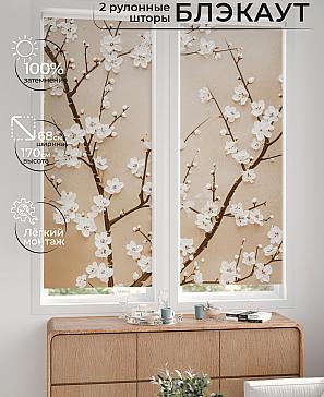 Комплект рулонных штор «Лургас - 83 - ширина 68 см» | фото