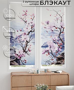 Комплект рулонных штор «Лургас - 84 - ширина 68 см» | фото