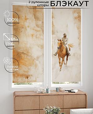 Комплект рулонных штор «Лургас - 91 - ширина 68 см» | фото 2